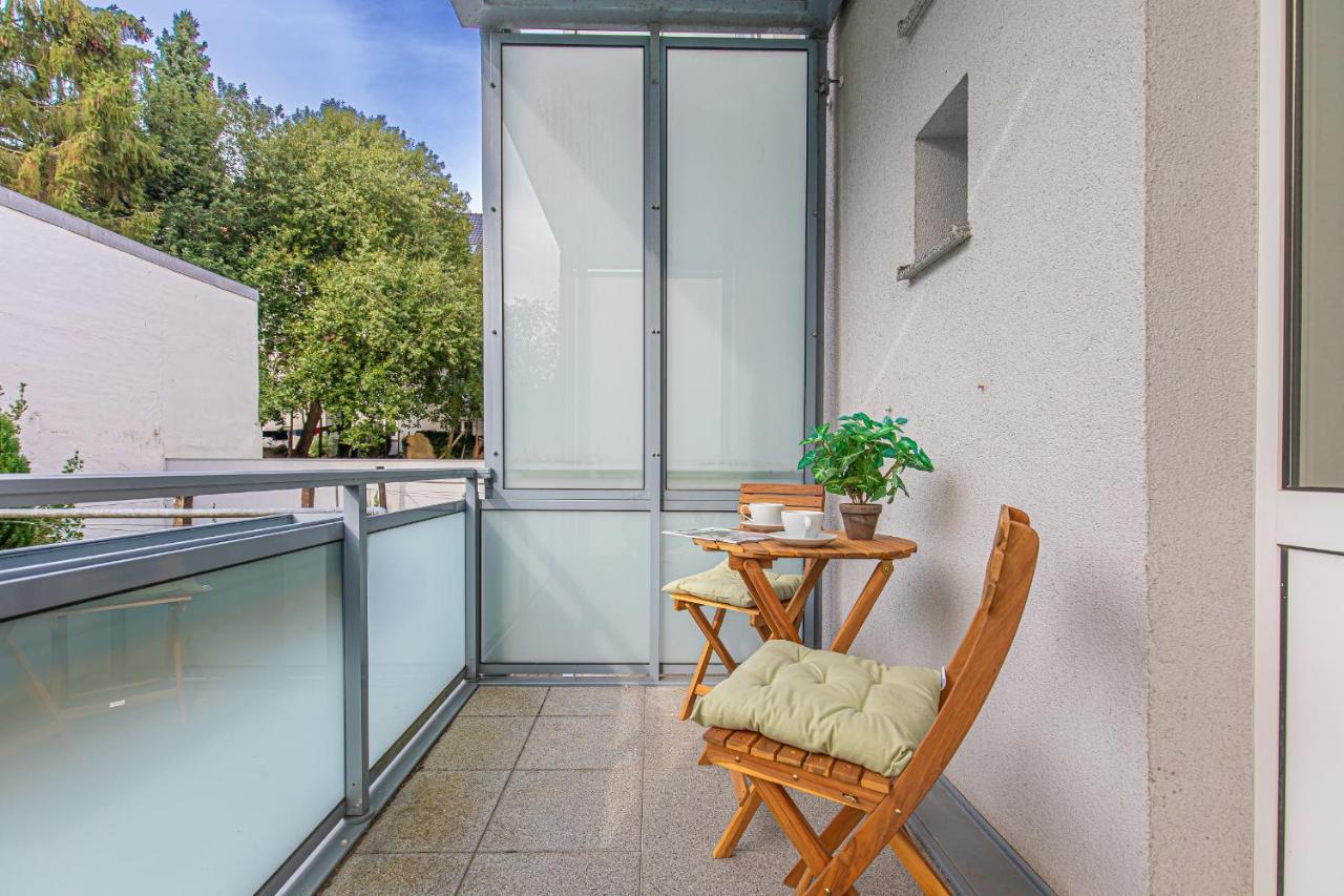 Fewo1846 - Kommood - Zentral Gelegenes Studio-Apartment Mit Balkon Im Hochparterre Flensburg Zewnętrze zdjęcie
